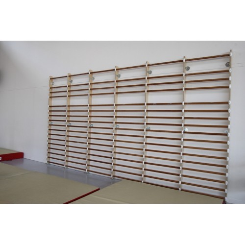 SOLID WOOD WALL BAR - 6 PERSON SET - LENGTH 483 cm (*)