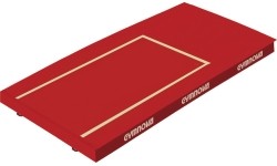 DEDICATED LANDING ZONE FOR DOUBLE MINI-TRAMPOLINE (6 X 3 X 0.3 M) (SECOND HAND)