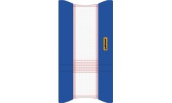 Osłony ramy do podwójnych mini trampolin (para)