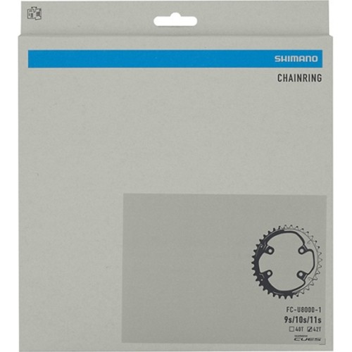 Zębatka przednia Shimano CUES FC-U8000-1, 42T, B.C.D.: 96 mm