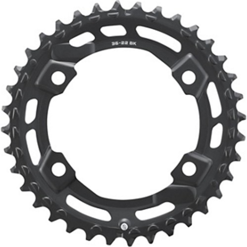 Zębatka przednia Shimano CUES FC-U6000-2/FC-U6000-2B // 36T, B.C.D.: 96 mm