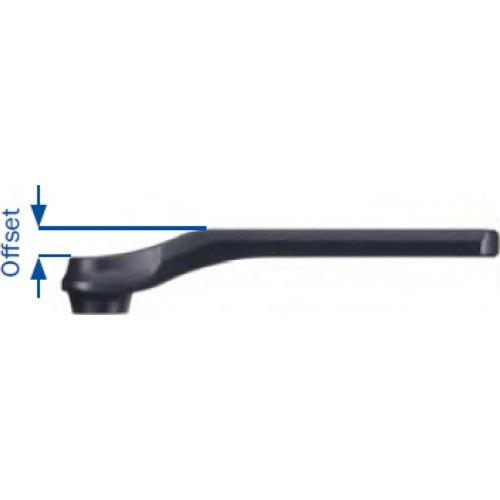 Švaistiklis BOSCH 170mm, aliuminis, dešinys, E-Bike