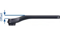 Švaistiklis BOSCH 170mm, aliuminis, dešinys, E-Bike