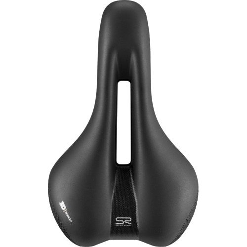 Siodełko rowerowe Selle Royal Ellipse Athletic 265x163mm (czarne)