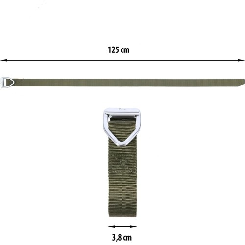 Pasek taktyczny NILS Camp NC1728, zielony, 125 cm