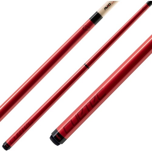 Kij bilardowy Cuetec Chroma Chrimson, czerwony, 3/8x14, 12,25 mm