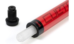 Billiard Cue, Pool, Cuetec Chroma Chrimson, Red, 3/8x14, 12.25mm