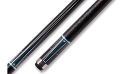 Billiard Cue, Pool, Cuetec Opt-X, Teal, 3/8x14, 12.25mm