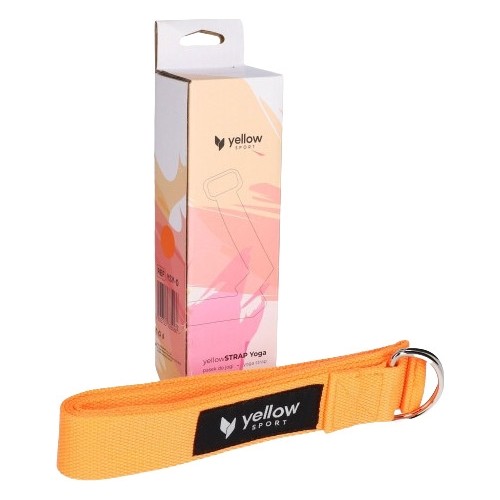 Pasek do jogi YellowSTRAP, pomarańczowy