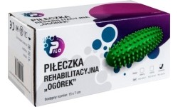 Raudonos spalvos masažo ritinėlis Reha Fund PILO-3015