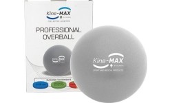 Sidabrinės spalvos mankštos kamuolys Kine-MAX Ø 25 cm
