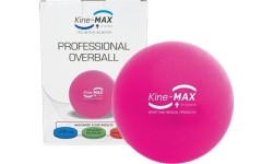 Rožinės spalvos mankštos kamuolys Kine-MAX Ø 25 cm