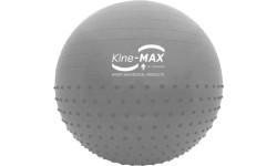 Sidabrinės spalvos mankštos kamuolys Kine-MAX Ø 65 cm