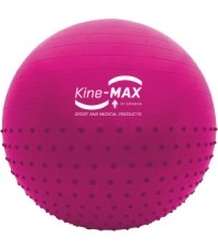Różowa piłka gimnastyczna Kine-MAX Ø 65 cm
