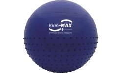 Mėlynos spalvos mankštos kamuolys Kine-MAX Ø 65 cm