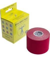 Raudonos spalvos kinezioteipas Kine-MAX SUPER PRO COTTON