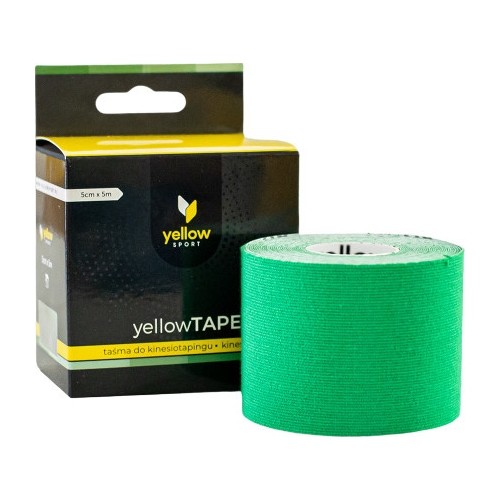 Žalios spalvos kinezioteipas YellowTape