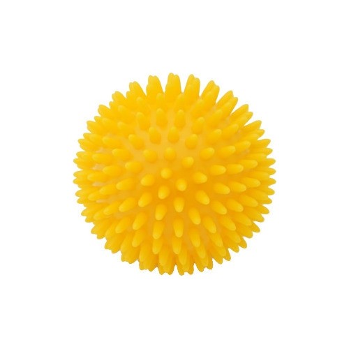 Geltonos spalvos masažo kamuoliukas Kine-MAX PROFESSIONAL MASSAGE BALLS Ø 9 cm