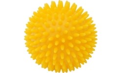 Geltonos spalvos masažo kamuoliukas Kine-MAX PROFESSIONAL MASSAGE BALLS Ø 9 cm