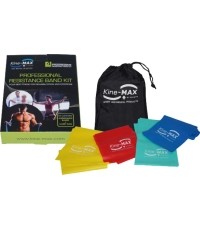 Zestaw gum oporowych Kine-MAX Professional Resistance Band Set, 4 szt.