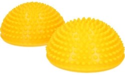 Geltonos spalvos masažiniai/balansiniai pusrutuliai YellowBalance