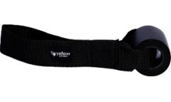 Czarna pętla do mocowania gumy oporowej do drzwi YellowAnchor