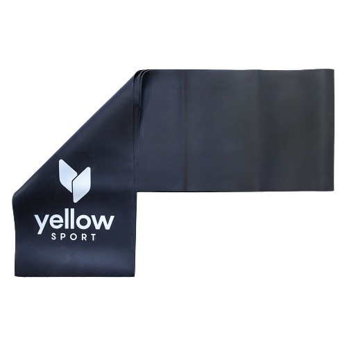 Czarna guma treningowa YellowFlat