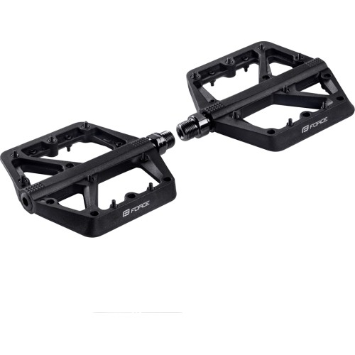 Pedalai FORCE Blizz, plastikiniai, (juodi)