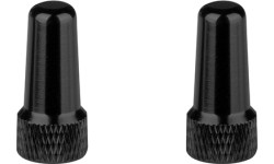 Rdzeń wentyla FV (Presta), aluminiowy, czarny (para)