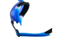 Okulary pływackie młodzieżowe Nike Chrome, niebieskie NESSD128 458