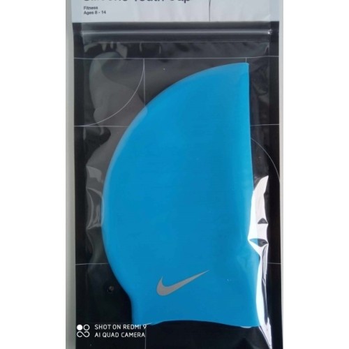 Nike Plaukimo Kepurė Paaugliams Y Sld Silicone Cap Blue TESS0106 458