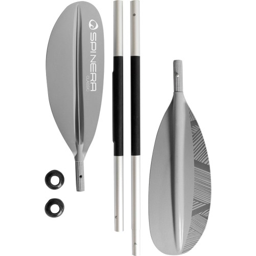 Spinera Kayak Paddle Classic grey - Alu 4 pieces - 230cm