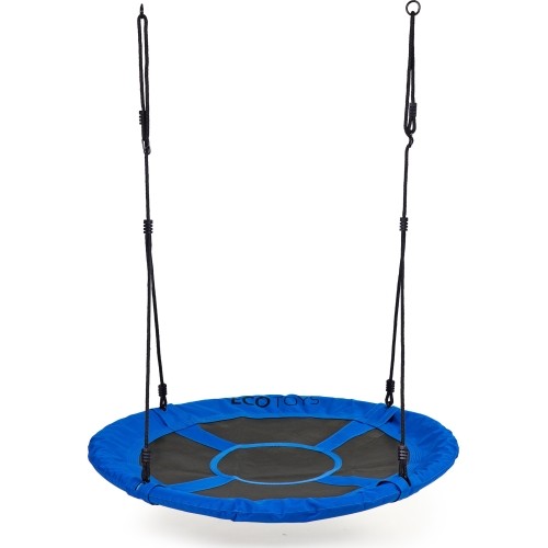 Huśtawka ogrodowa bocianie gniazdo 100cm niebieska ECOTOYS