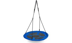 Huśtawka ogrodowa bocianie gniazdo 100 cm niebieska ECOTOYS