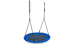 Huśtawka ogrodowa bocianie gniazdo 100cm niebieska ECOTOYS