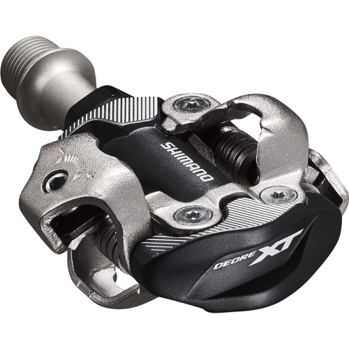 Pedały SHIMANO XT M8100 z blokami, czarne