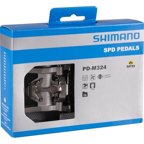 Pedały SHIMANO M324 jednostronne SPD (aluminiowe)