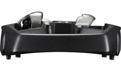 Pedalai SHIMANO T8000 Deore XT, dvipusiai, su plokštelėm SH56 (juodi)