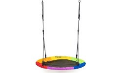 Huśtawka ogrodowa bocianie gniazdo 100cm kolorowa ECOTOYS