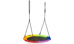 Huśtawka ogrodowa bocianie gniazdo 100cm kolorowa ECOTOYS