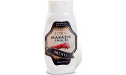Rozgrzewająca emulsja do masażu Tomfit 250 ml