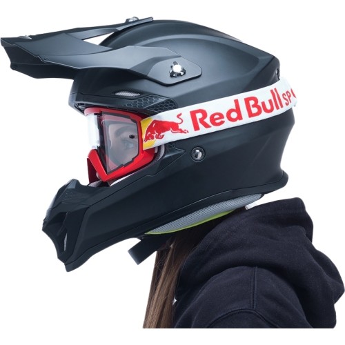 Motocross Goggles Red Bull Spect Whip, Red, Clear Lens