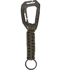 Brelok do kluczy OD z paracordu z karabińczykiem MOLLE