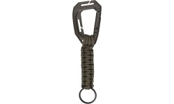 Brelok do kluczy OD z paracordu z karabińczykiem MOLLE