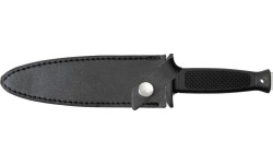 Nóż rzutka Fox Outdoor w skórzanym pokrowcu