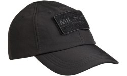 CZARNA CZAPKA Z DASZKIEM SOFTSHELL