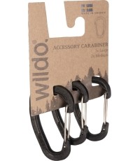 BLACK ACCESSORY CARABINER SET WILDO®