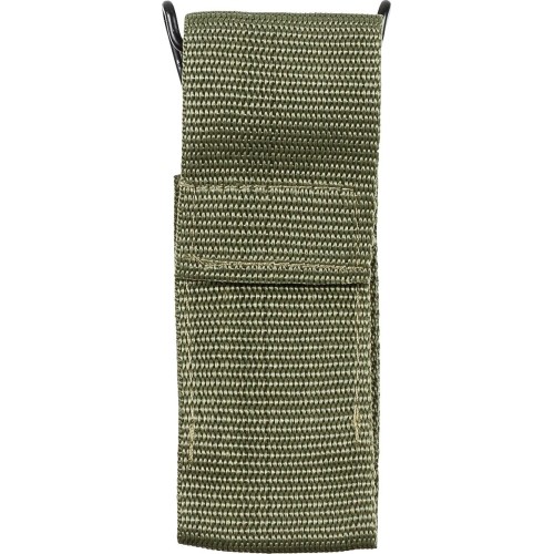 Etui na nóż, OD green, z pętlą i klipsem na pasek