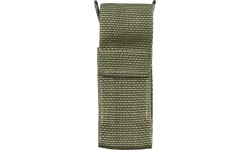 Etui na nóż, OD green, z pętlą i klipsem na pasek
