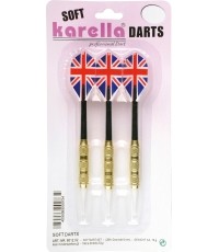Rzutki soft tip Karella, 16 g, blister